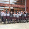 Visita a Liceo de Curaco de Vélez
